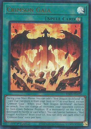 Crimson Gaia (Ultra Rare) [RA05-EN070] Ultra Rare