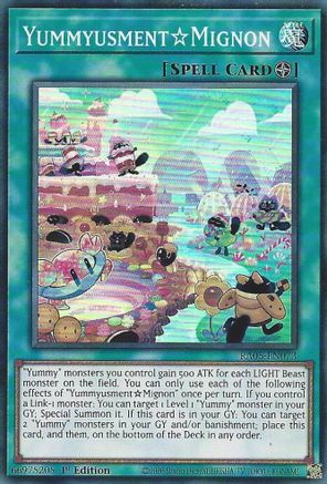 Yummyusment☆Mignon [RA05-EN073] Super Rare