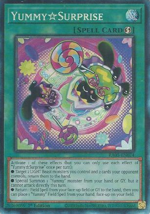 Yummy☆Surprise (Prismatic Collector's Rare) [RA05-EN074] Prismatic Collector's Rare