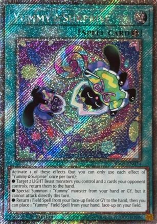 Yummy☆Surprise (Platinum Secret Rare) [RA05-EN074] Platinum Secret Rare