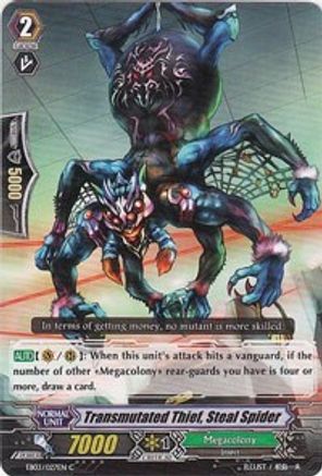 Transmutated Thief, Steal Spider (EB03/027EN) [Cavalry of Black Steel]