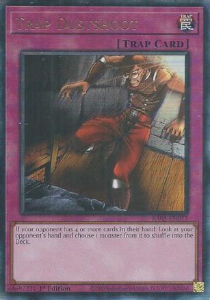 Trap Dustshoot (Prismatic Ultimate Rare) [RA05-EN077] Prismatic Ultimate Rare