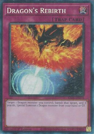 Dragon's Rebirth (Prismatic Collector's Rare) [RA05-EN078] Prismatic Collector's Rare