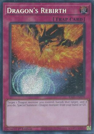 Dragon's Rebirth (Secret Rare) [RA05-EN078] Secret Rare