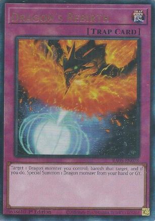 Dragon's Rebirth (Prismatic Ultimate Rare) [RA05-EN078] Prismatic Ultimate Rare