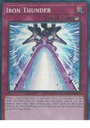 Iron Thunder (Prismatic Collector's Rare) [RA05-EN079] Prismatic Collector's Rare