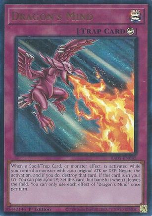 Dragon's Mind (Ultra Rare) [RA05-EN082] Ultra Rare