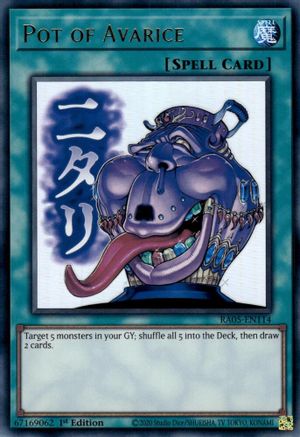 Pot of Avarice [RA05-EN114] Ultra Rare