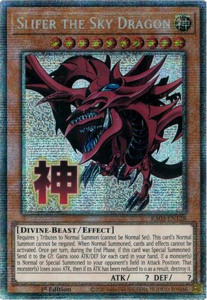 Slifer the Sky Dragon (Starlight Rare) [RA05-EN128] Starlight Rare