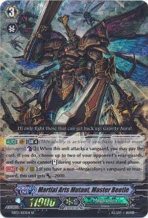 Martial Arts Mutant, Master Beetle (EB03/S03EN) [Cavalry of Black Steel]