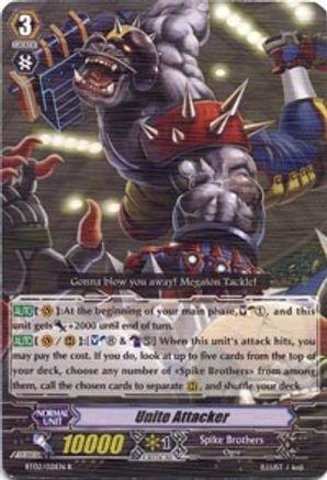 Unite Attacker (BT02/021EN) [Onslaught of Dragon Souls]