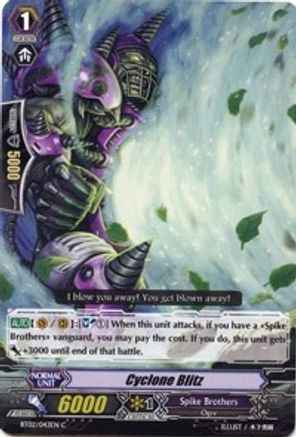 Cyclone Blitz (BT02/043EN) [Onslaught of Dragon Souls]