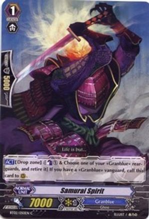 Samuraiirit (BT02/050EN) [Onslaught of Dragon Souls]