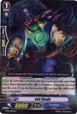 Evil Shade (BT02/051EN) [Onslaught of Dragon Souls]