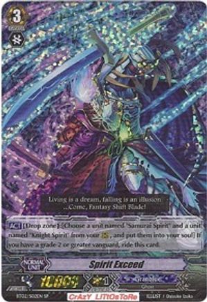 Spirit Exceed (BT02/S02EN) [Onslaught of Dragon Souls]