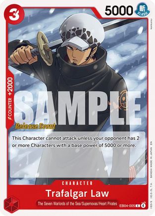 Trafalgar Law [Adventure on Kami's Island Release Event Cards] Common