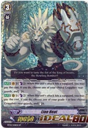 Lion Heat (BT02/S08EN) [Onslaught of Dragon Souls]