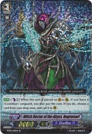 Witch Doctor of the Abyss, Negromarl (BT02/S10EN) [Onslaught of Dragon Souls]