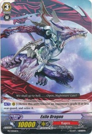 Exile Dragon (PR/0006EN) [Promo Cards]