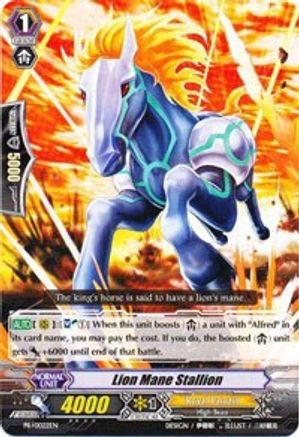 Lion Mane Stallion (PR/0022EN) [Promo Cards]