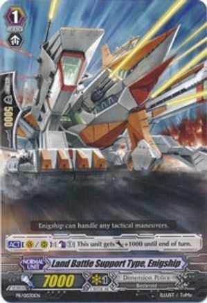 Land Battle Support Type, Enigship (PR/0030EN) [Promo Cards]
