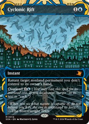 Cyclonic Rift (SOA-014) - Secrets of Strixhaven: Mystical Archive Foil ...