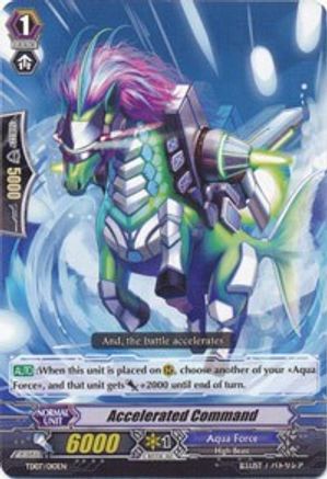 Accelerated Command (TD07/010EN) [Trial Deck 7: Descendants of the Marine Emperor]