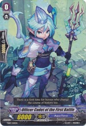 Officer Cadet of the First Battle (TD07/014EN) [Trial Deck 7: Descendants of the Marine Emperor]