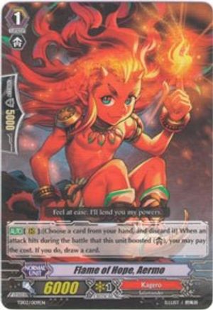 Flame of Hope, Aermo (TD02/009EN) [Trial Deck 2: Dragonic Overlord]