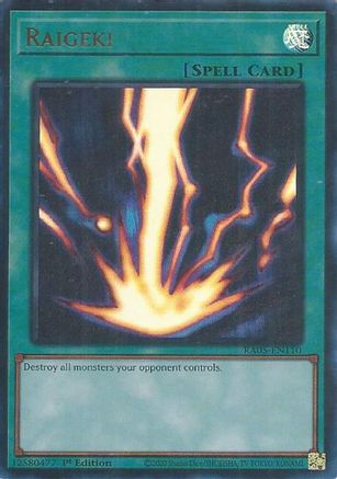 Raigeki (Ultra Rare) [RA05-EN110] Ultra Rare