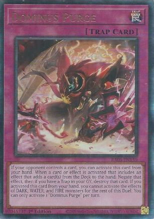Dominus Purge (Prismatic Ultimate Rare) [RA05-EN150] Prismatic Ultimate Rare