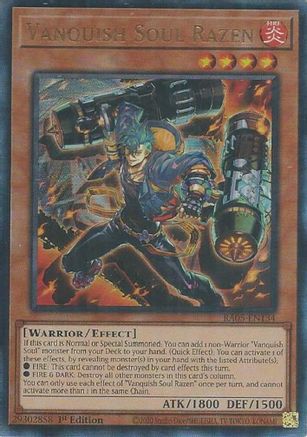 Vanquish Soul Razen (Prismatic Ultimate Rare) [RA05-EN134] Prismatic Ultimate Rare