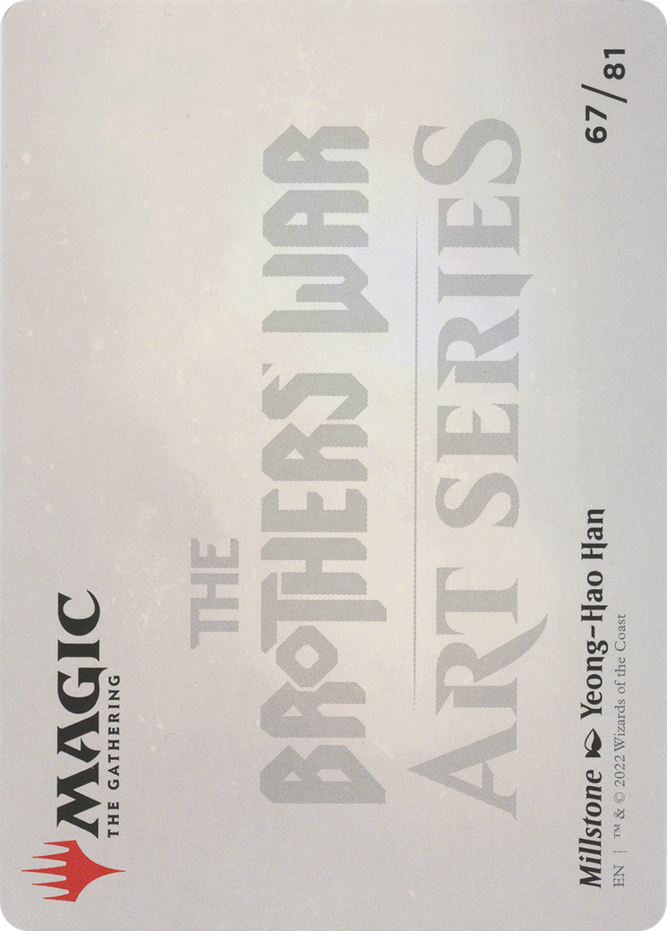 Millstone // Millstone (ABRO-067) - The Brothers' War Art Series (Borderless) Foil