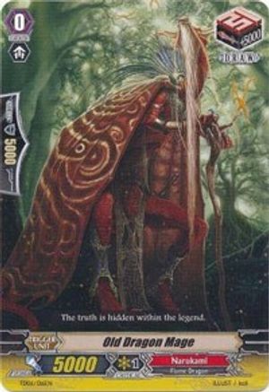 Old Dragon Mage (TD06/016EN) [Trial Deck 6: Resonance of Thunder Dragon]