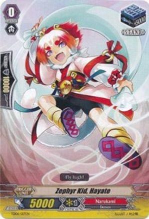 Zephyr Kid, Hayate (TD06/017EN) [Trial Deck 6: Resonance of Thunder Dragon]