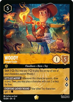 Woody - Jungle Guide (15/204) Wilds Unknown (Non-Foil)