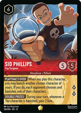Sid Phillips - Toy Surgeon (126/204) Wilds Unknown (Cold Foil)
