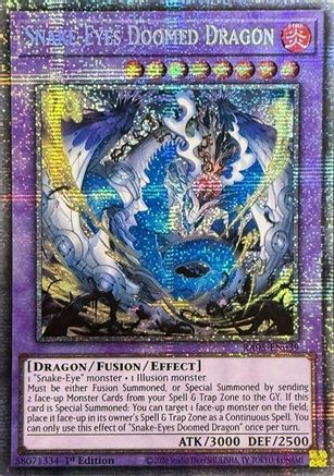 Snake-Eyes Doomed Dragon (Starlight Rare) [RA05-EN039] Starlight Rare