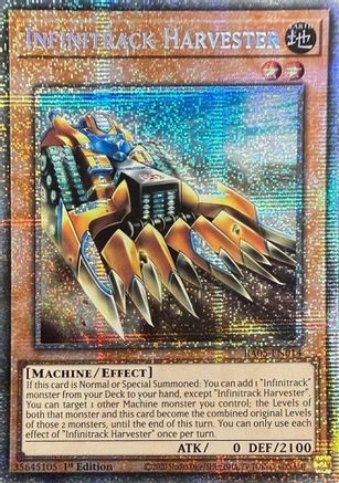 Infinitrack Harvester (Starlight Rare) [RA05-EN014] Starlight Rare