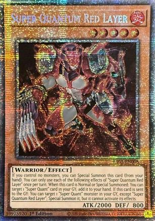 Super Quantum Red Layer (Starlight Rare) [RA05-EN008] Starlight Rare