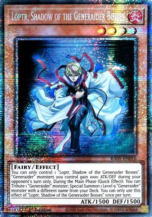 Loptr, Shadow of the Generaider Bosses (Starlight Rare) [RA05-EN051] Starlight Rare