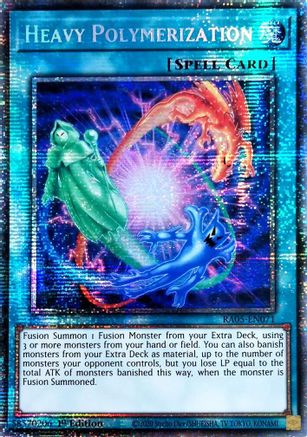 Heavy Polymerization (Starlight Rare) [RA05-EN071] Starlight Rare