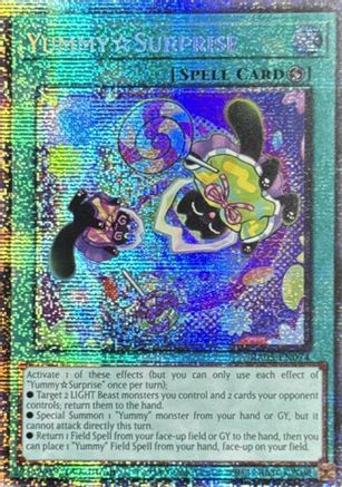Yummy☆Surprise (Starlight Rare) [RA05-EN074] Starlight Rare