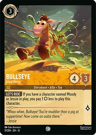 Bullseye - Loyal Horse (17/204) Wilds Unknown (Non-Foil)