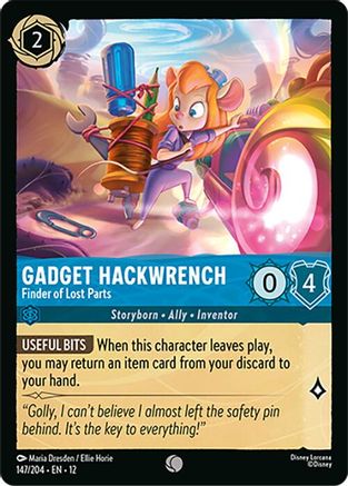 Gadget Hackwrench - Finder of Lost Parts (147/204) Wilds Unknown (Non-Foil)
