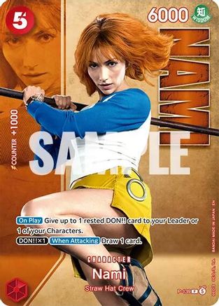 Nami - P-139 (Premium Card Collection -Live Action Edition Vol.2 Straw Hat Crew-) [One Piece Promotion Cards] Promo