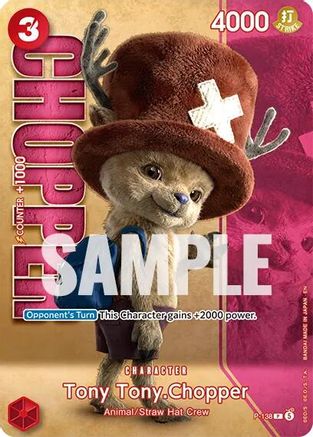 Tony Tony.Chopper - P-138 (Premium Card Collection -Live Action Edition Vol.2 Straw Hat Crew-) [One Piece Promotion Cards] Promo