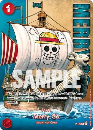 Merry Go - P-142 (Premium Card Collection -Live Action Edition Vol.2 Straw Hat Crew-) [One Piece Promotion Cards] Promo
