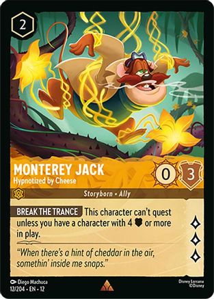 Monterey Jack - Hypnotized by Cheese (12/204) Wilds Unknown (Non-Foil)