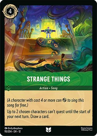 Strange Things (95/204) Wilds Unknown (Non-Foil)